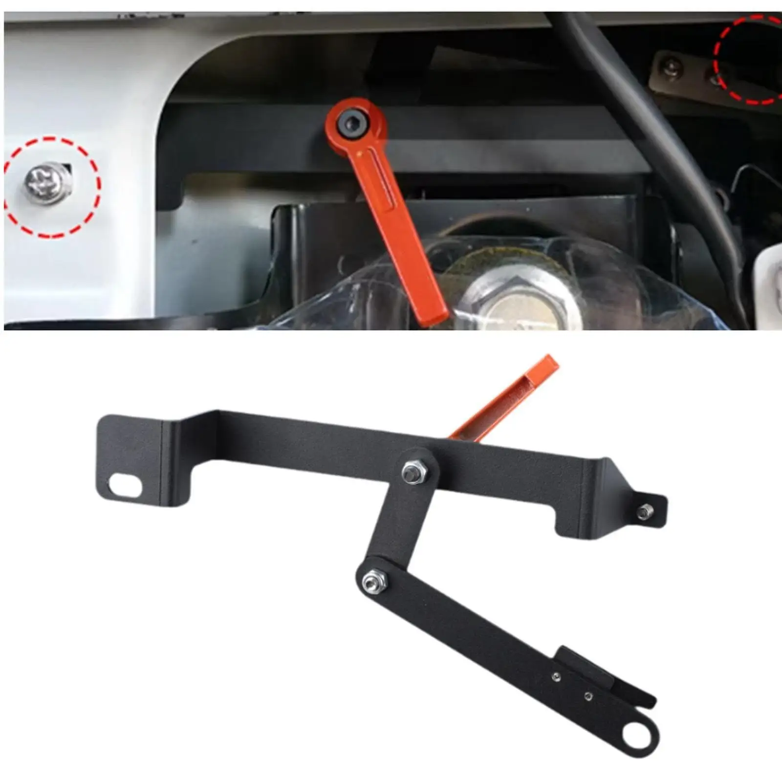 

Tailgate Liftgate Release Handle Compatible Accessory Black for Pajero V87 Easy Installation High Performance Sturdy