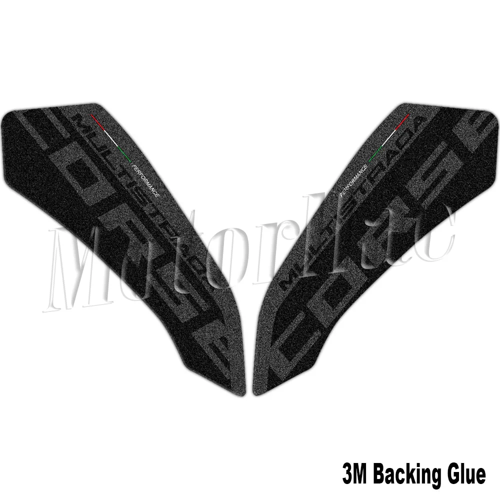 Motorrad Anti-Rutsch Tankpad Aufkleber Schutz Dekor Zubehör für Ducati Multistrada 1200 Enduro Pro 1260 Enduro – Detail 4
