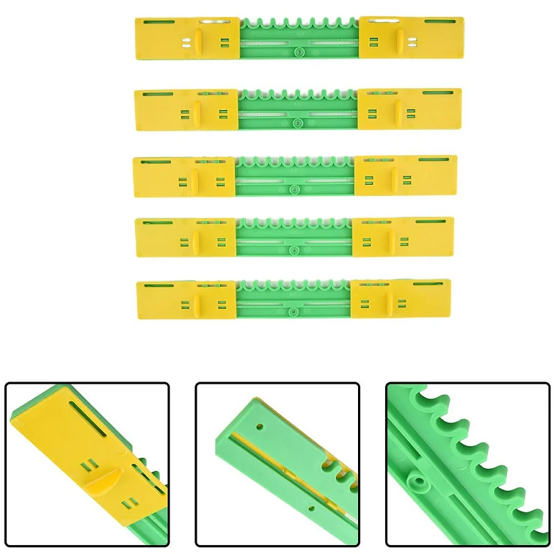 5 PCS Bee Hive Entrance Reducer Bee Box Door Hive Gate Sheet Nest Spacer Bee Box Entrance Beehive Entrance Gate Beekeeping Tools