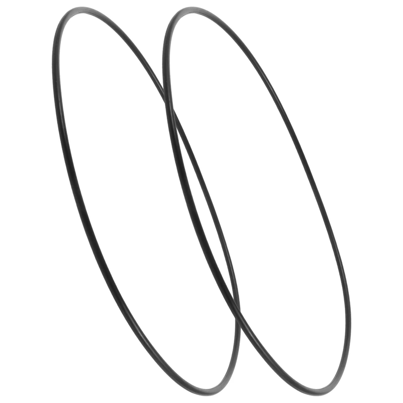 

2Pcs Hand Cranking Generator Belts Oil Resistant Rubber for Manual Dc Generator Power Experiment Parts