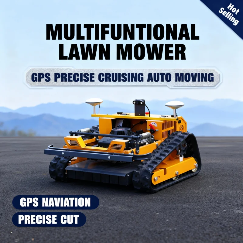 

Индивидуальная автоматическая режущая роботизированная газонокосилка с GPS - высококачественная промышленная самоходная травяная машина с дистанционным управлением