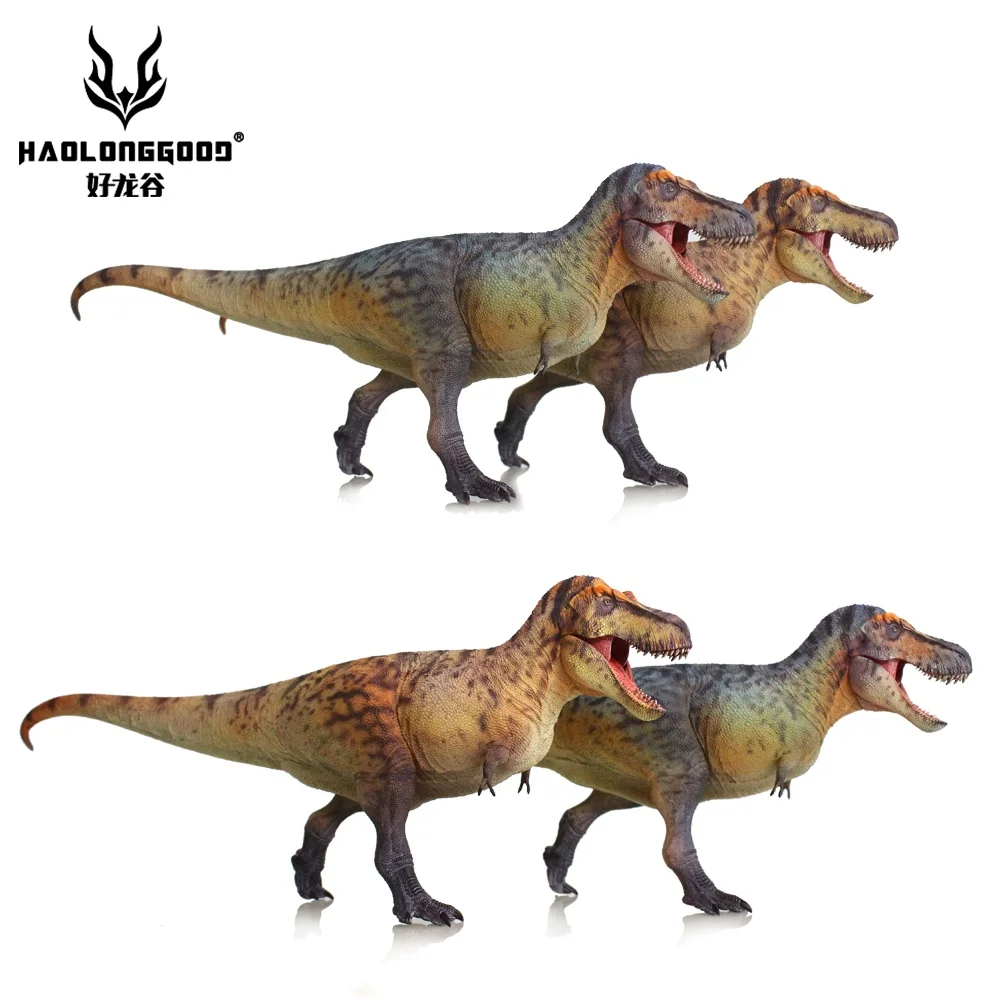 Haolonggood ティラノサウルスレックスフィギュアモデル恐竜先史時代の動物 1/35 スケールジュラ紀ティラノサウルスレックス収集おもちゃ