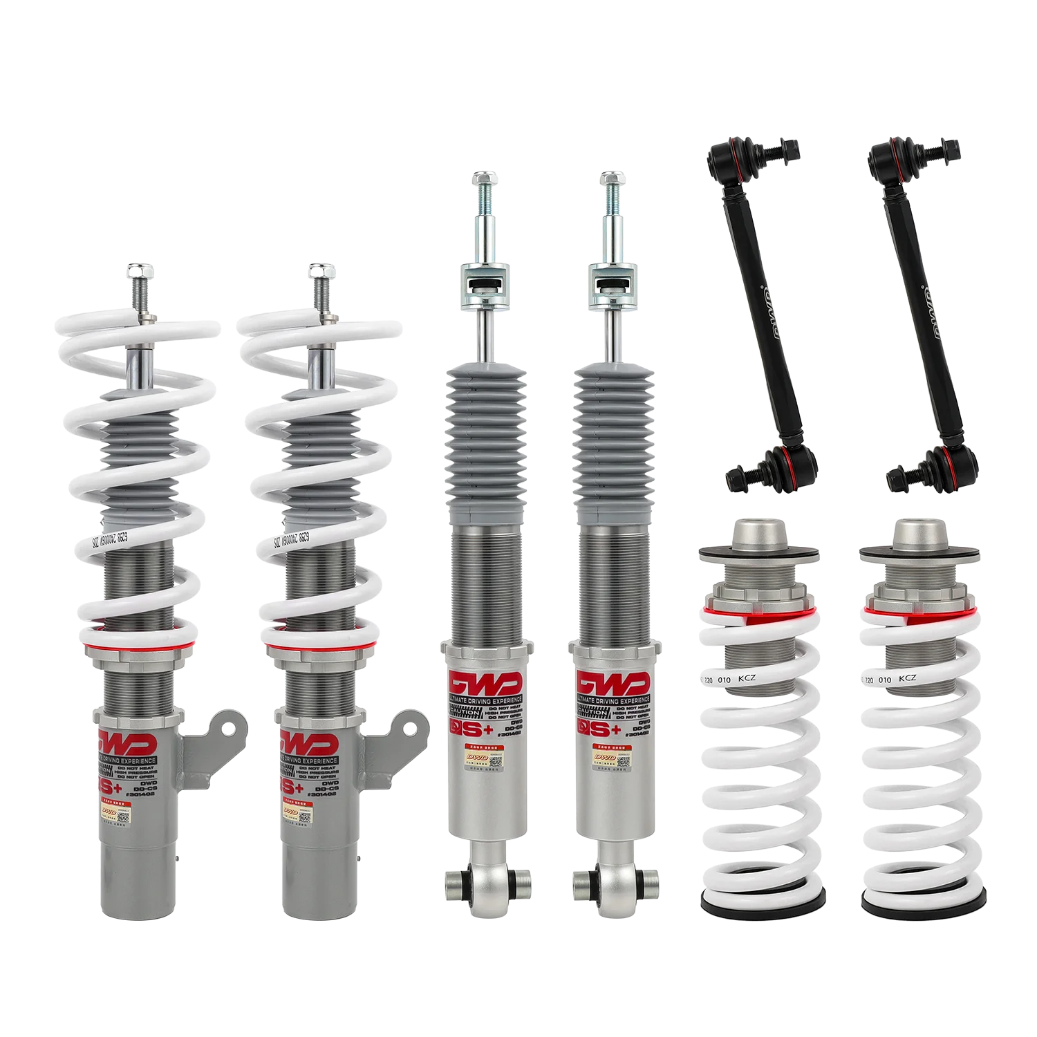 

DWD for BMW014 32 Steps Adjustable Mono-tube Coilovers Shock Absorbers for BMW 3 Series 2WD/AWD(3blots) F30/F31/F34 11-19