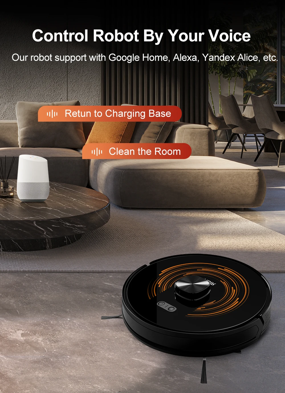 Robot Home Cleaner Clean Robot Automatic with Auto Dirt Collector