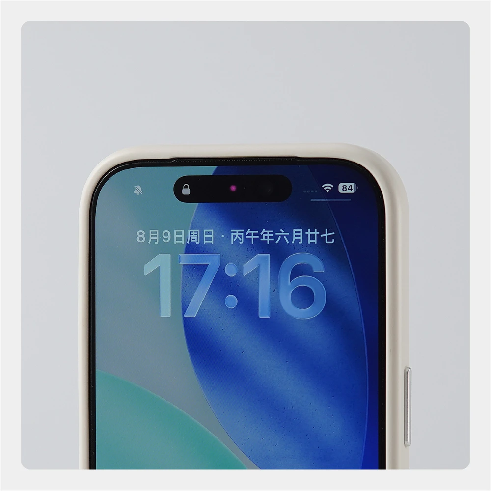 Modische Dopamin-Farben Silikon-Matt-Hülle für iPhone 18 17 16 Pro Max Magnetisches Kabelloses Laden Stoßfeste Hit-Farben-Abdeckung – Detail 9