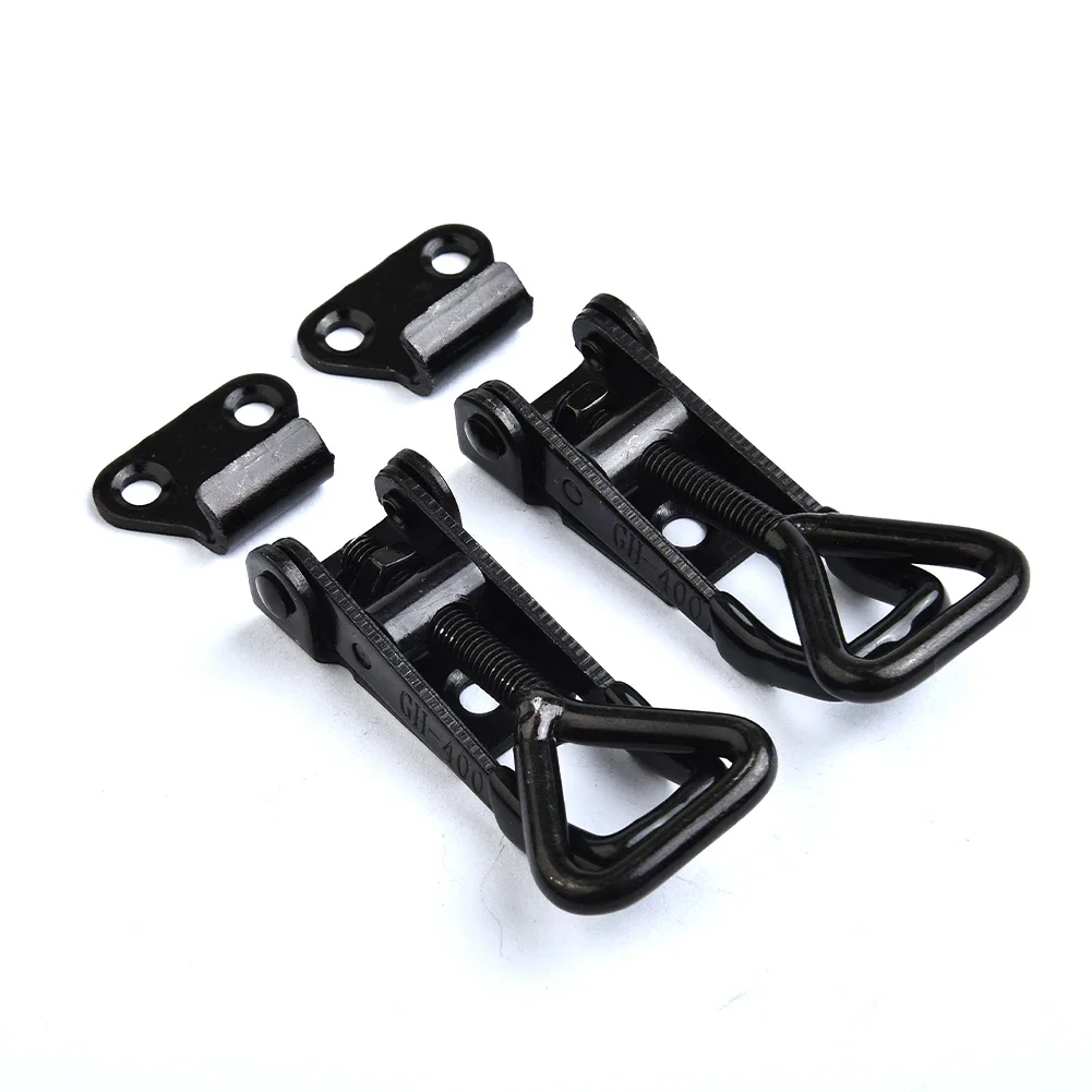 Clip Toggle Clamp Attachment Black Clamps Components Equipment Fixture High Carbon Steel Home Quick 100KG/220lbs