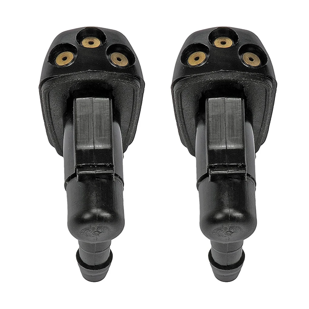 Pack of 2 Front Windshield Washer Nozzles Wiper Jet Accessory Spare Parts