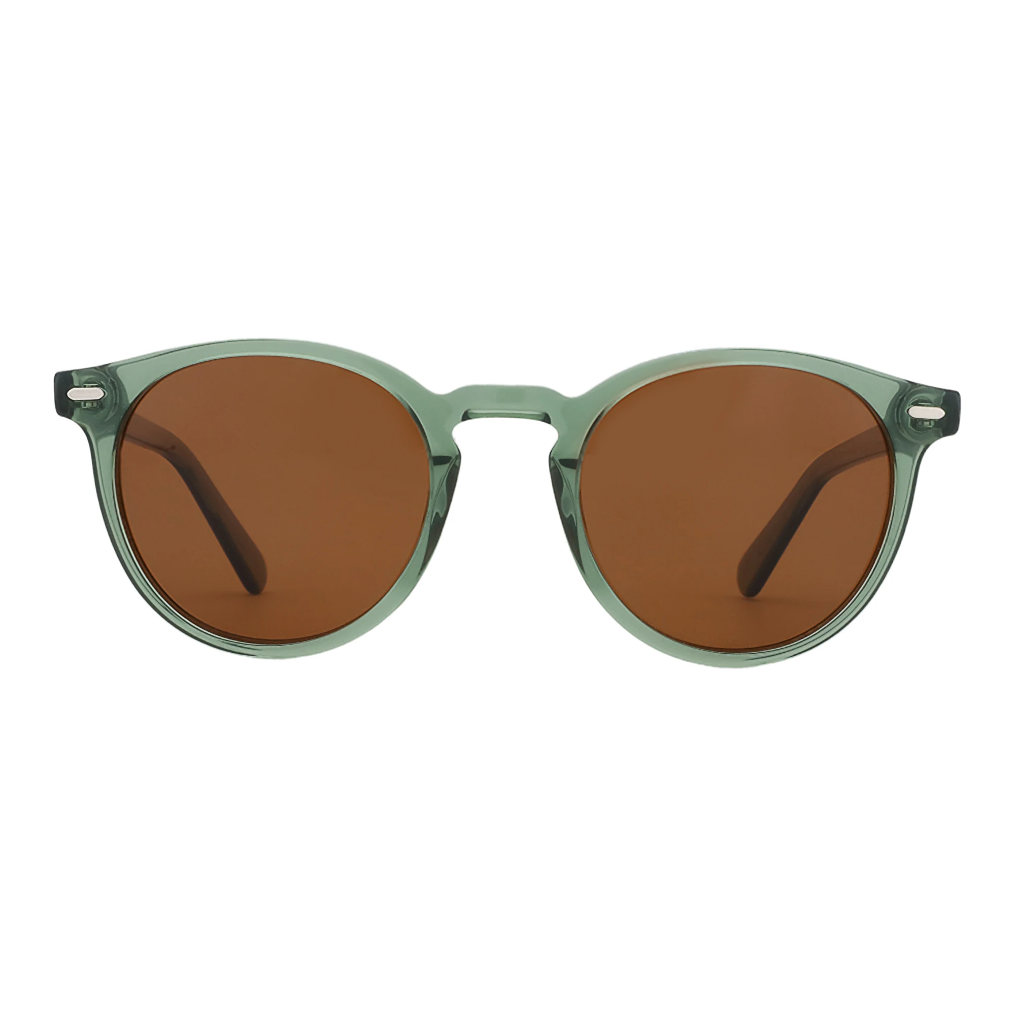 ZENOTTIC 2026 Modische Runde Polarisierte Sonnenbrille für Damen UV400-Schutz Hochwertige Acetat Retro-Sonnenbrille ZS6215 – Detail 19
