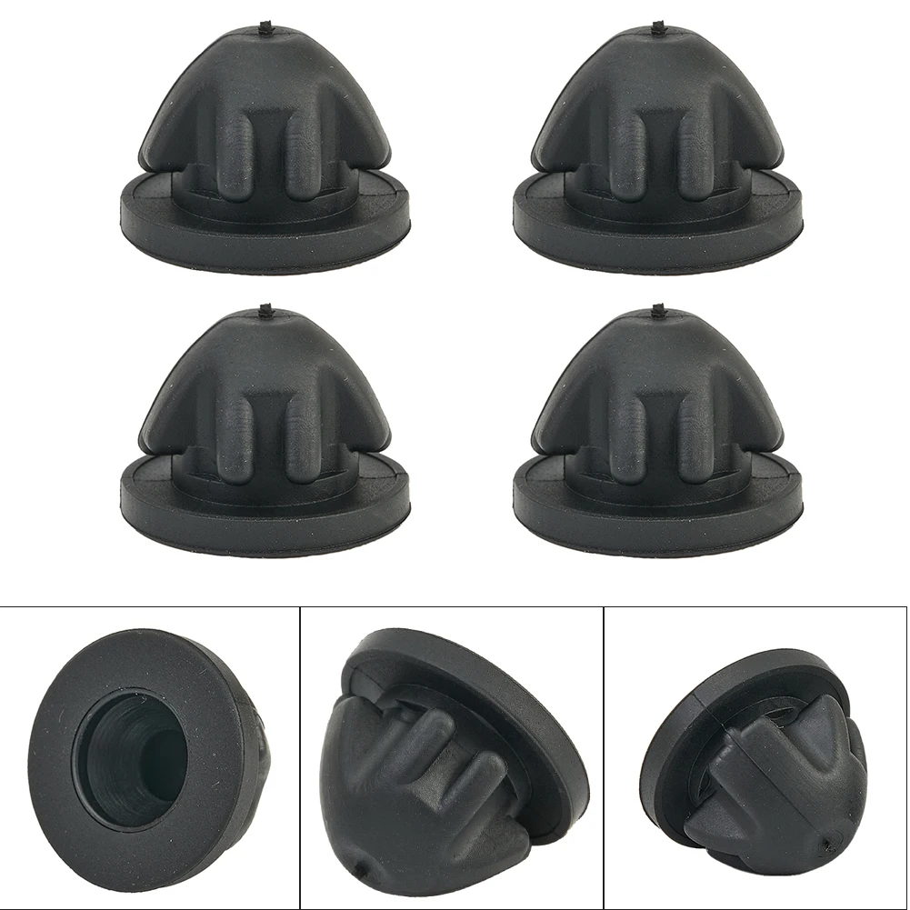 1/4Pcs Engine Hood Bump Stops Engine Cover Rubber Mount Grommet 11127614138 For BMW 1 Series E88 E82 F20 F20 LCI X4 For MINI F56