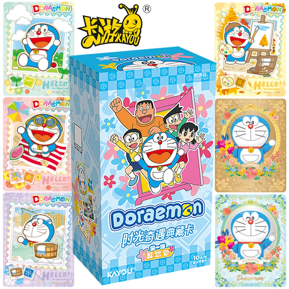 

Kayou Doraemon Animation Collection Card Four Seasons Theme Unique Creative Limited Edition Card Child's Birthday Surprise Gift