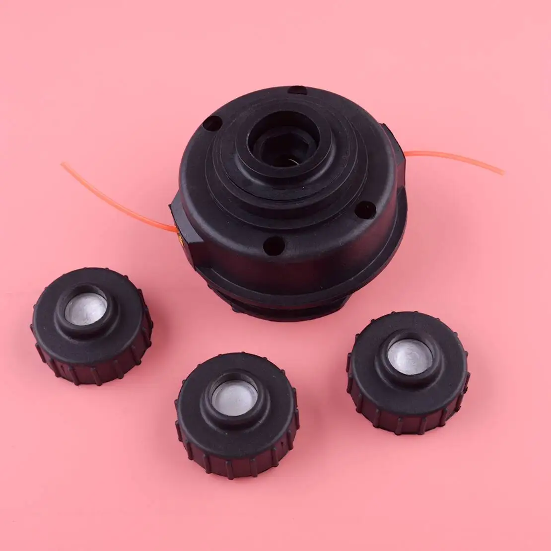 385-178 1 Set Trimmer Head Black Plastic Fit for MTD Bolens BL110 BL150 BL160 Murray M2500 Ryobi 130R 135R Singer GT2815 GT 816