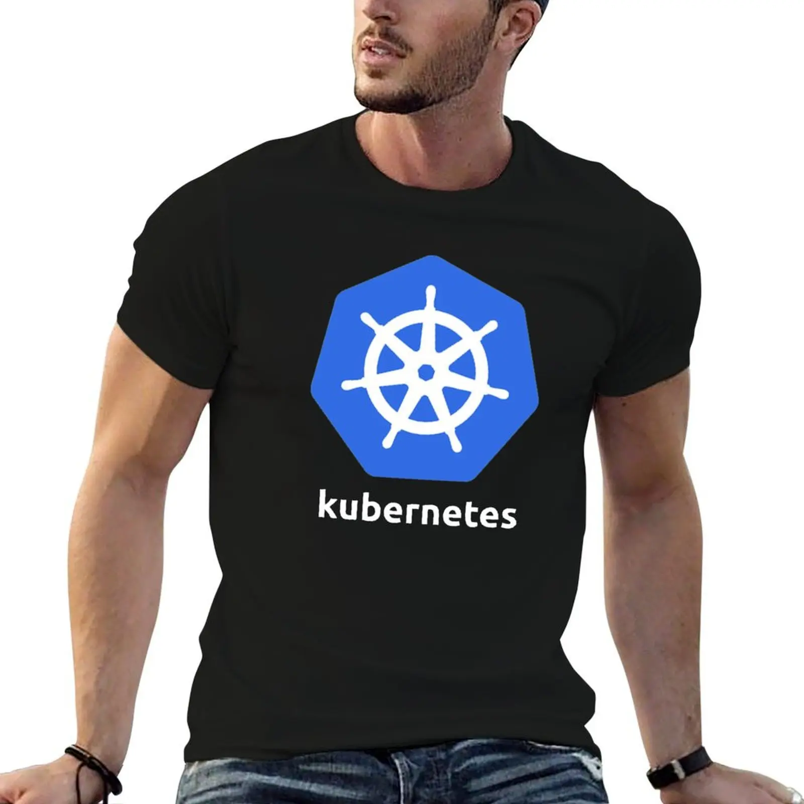 

kubernetes T-Shirt men t shirt cotton 100% t shirts cotton 100% man t shirt designer T-Shirt