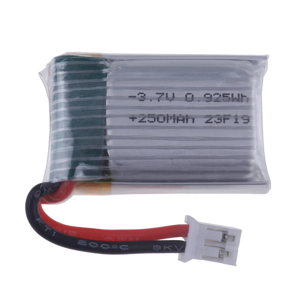 1-10pcs 3.7v 250mah LIPO Battery For H36 E010 E010C E011 E013 F36 NH010 RC Quadcopter Spare parts 3.7 v Battery