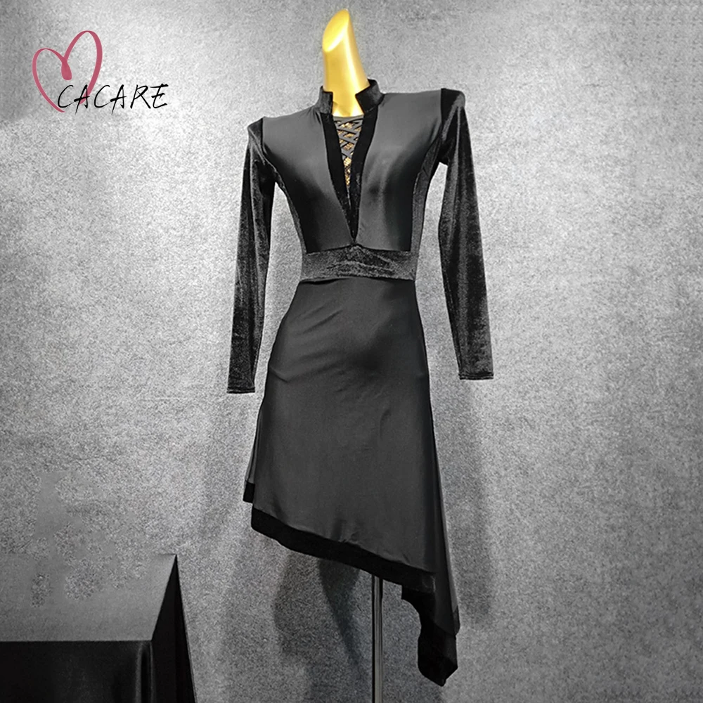 

SALE Latin Dance Dress Suit Women Dance Competition Dancing Dresses Fringe Girls Salsa Samba Dance Wear Stage Costume 1212