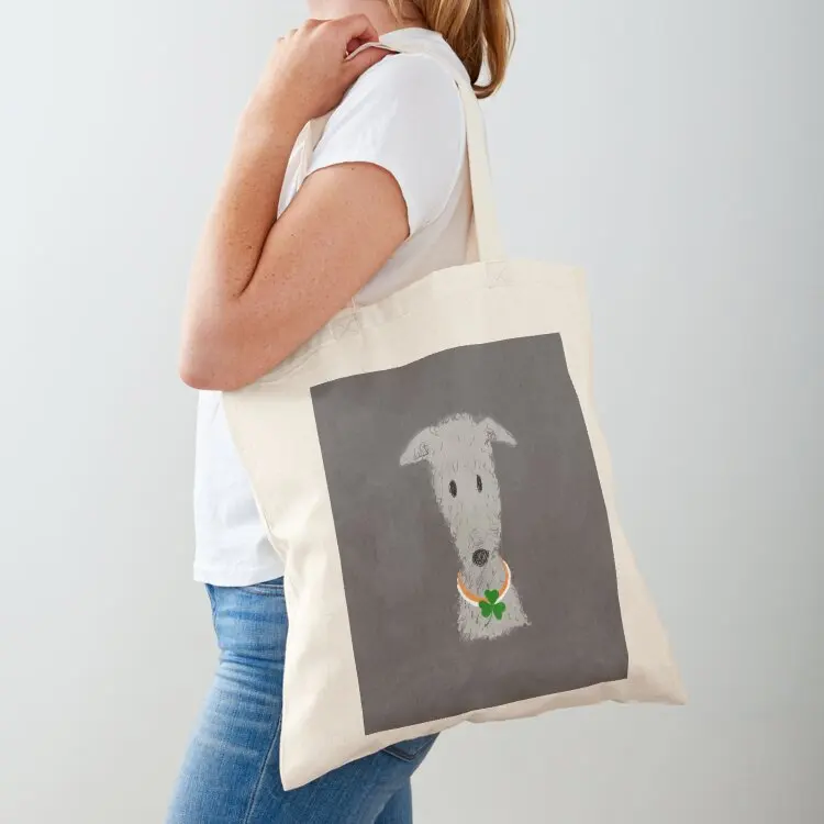 Irish Wolfhound Tote Bag Women's bag Canvas shoulder bag tote men