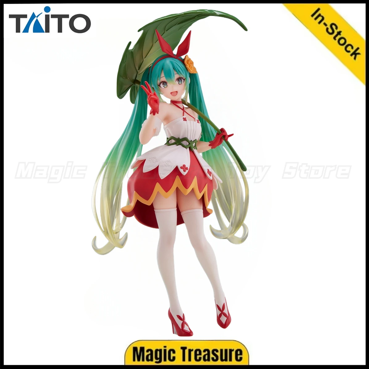 【在庫あり】オリジナル-taito-ワンダーランド-ピアプロ-初音ミク-フィギュア-アニメーション装飾品