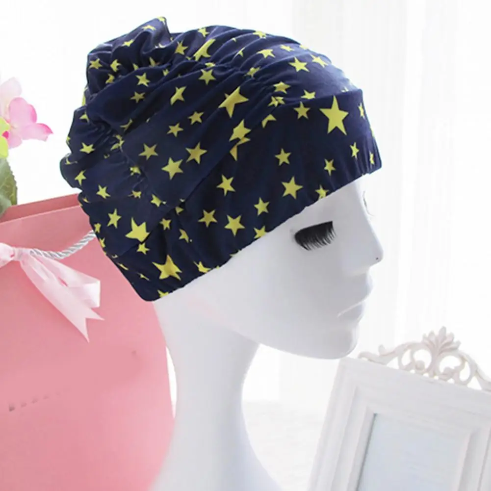 Gorro de baño para adultos, práctico gorro de baño deportivo antideslizante de Color sólido para mujer