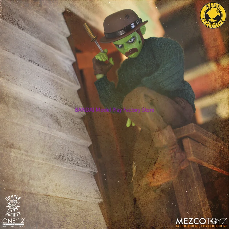 

In Stock Original Mezco One:12 Collective Rumble Society Hoodlumz King of the Block Jackie Vaporoni Figures Action Model Toys