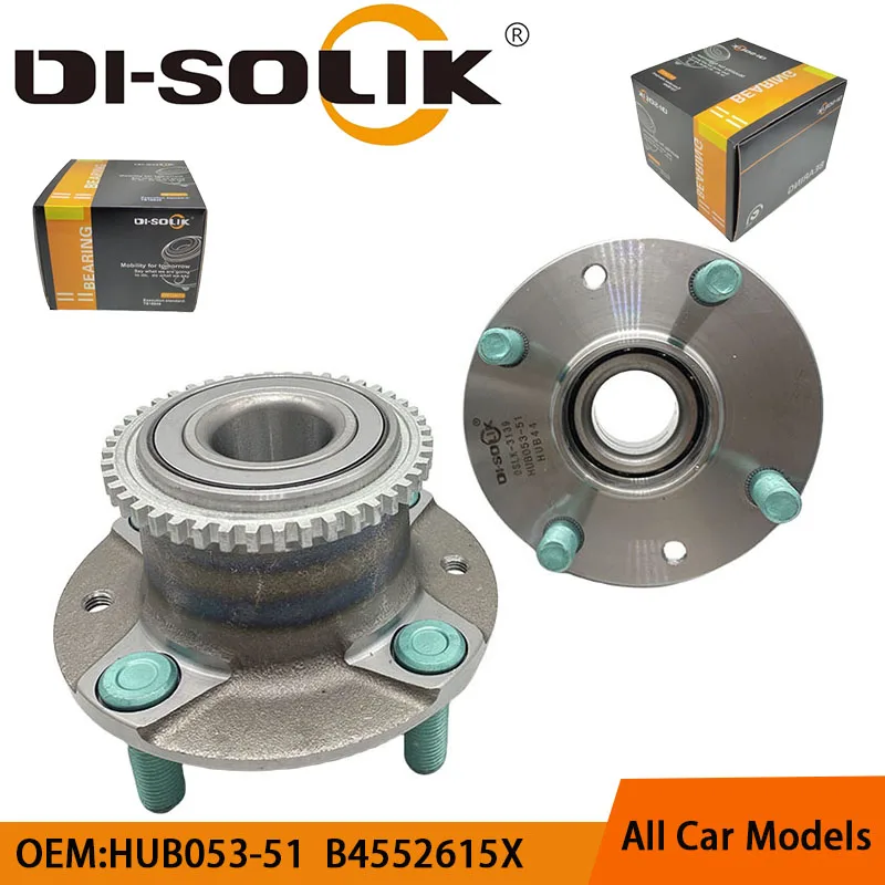 

DI-SOLIK Auto Car Parts Rear Wheel Hub Bearing Assembly B4552615X B4552615XA B4552615XB B4552615XC B6032615X B6032615XA VKBA3298