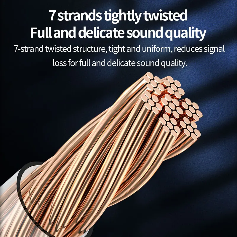 YYTCG Hi-Fi Audio Line Cable Oxygen Free Copper Speaker Wire DIY Loud Speaker Cable for Amplifier Home theater KTV DJ System