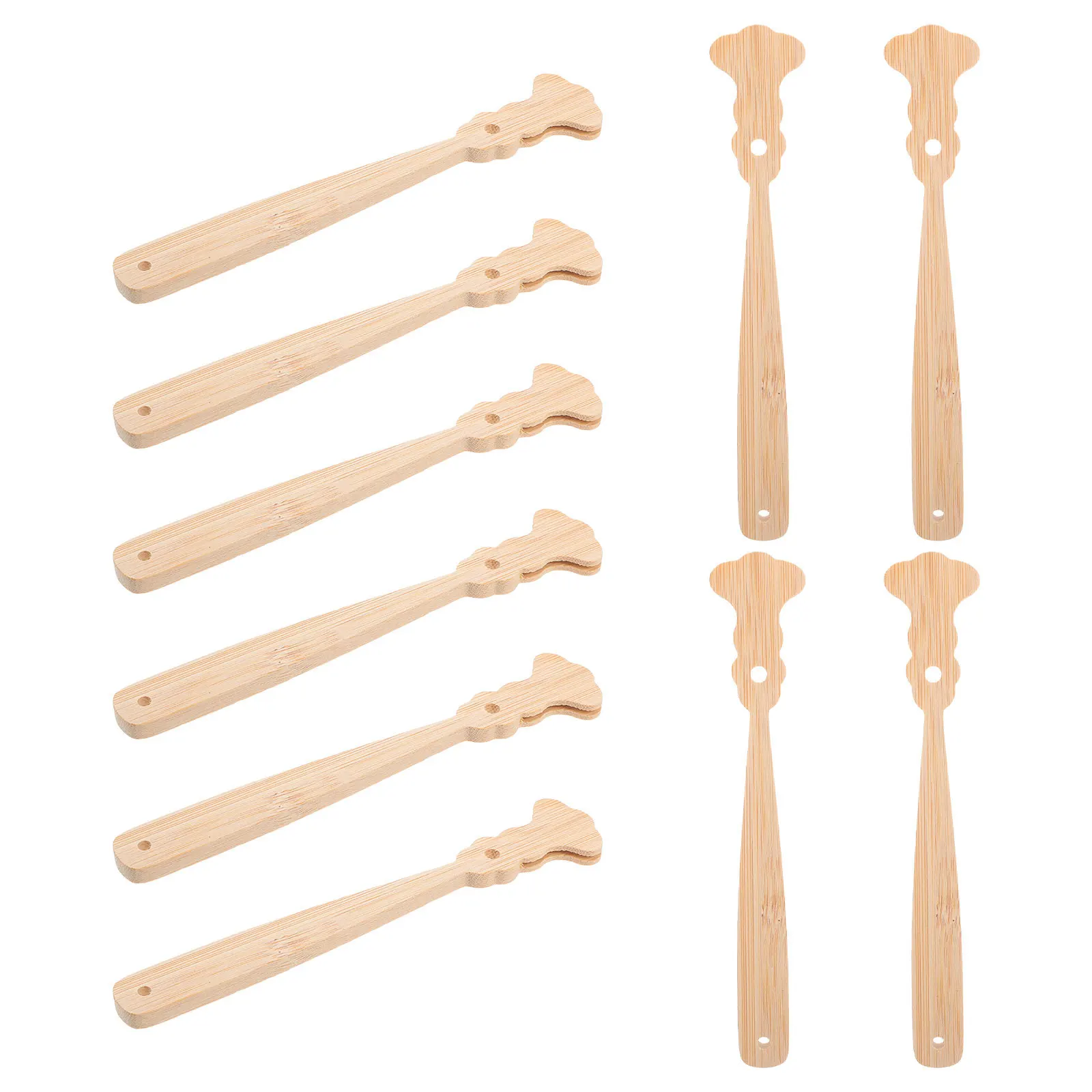 

10Pcs Wooden Fan Handles Replacement Sticks Traditional Chinese Style Fan Craft DIY Calligraphy Painting Wedding Accessories