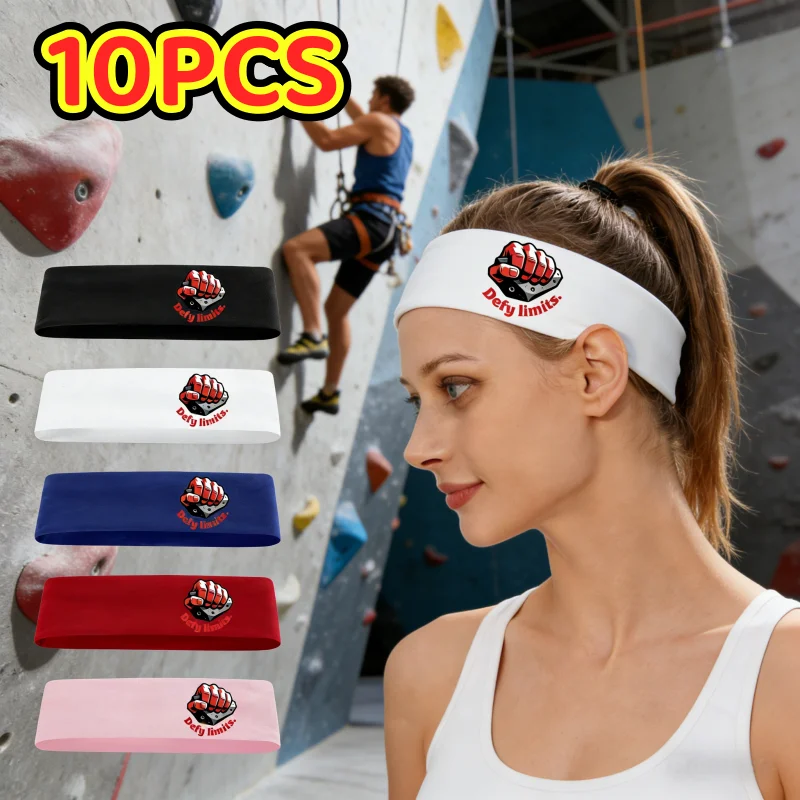 

10PCS rock climbing headband, high elasticity headband, running headband, hair accessories headband