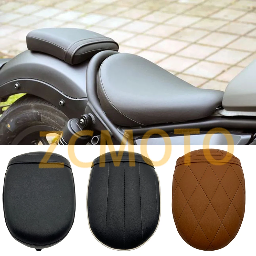 Motorcycle Seat Cushion Rear Passenger Seat Cushion Cover For Rebel CMX300 CMX500 2017 2018 2019 2020 CMX 300 500