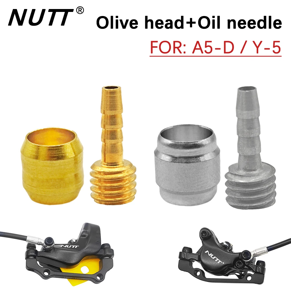 NUTT Oil needle olive head 2-piston A5-D Y-5 4-piston electric idraulico oil brake scooter E-bike accessori