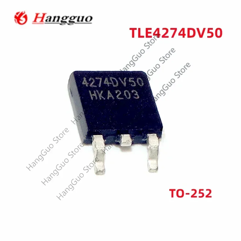 5pcs/Lot Original TLE4274DV50 TO252 Voltage regulator 42740V5 0.4a 5v Smd transistor Best in Quality