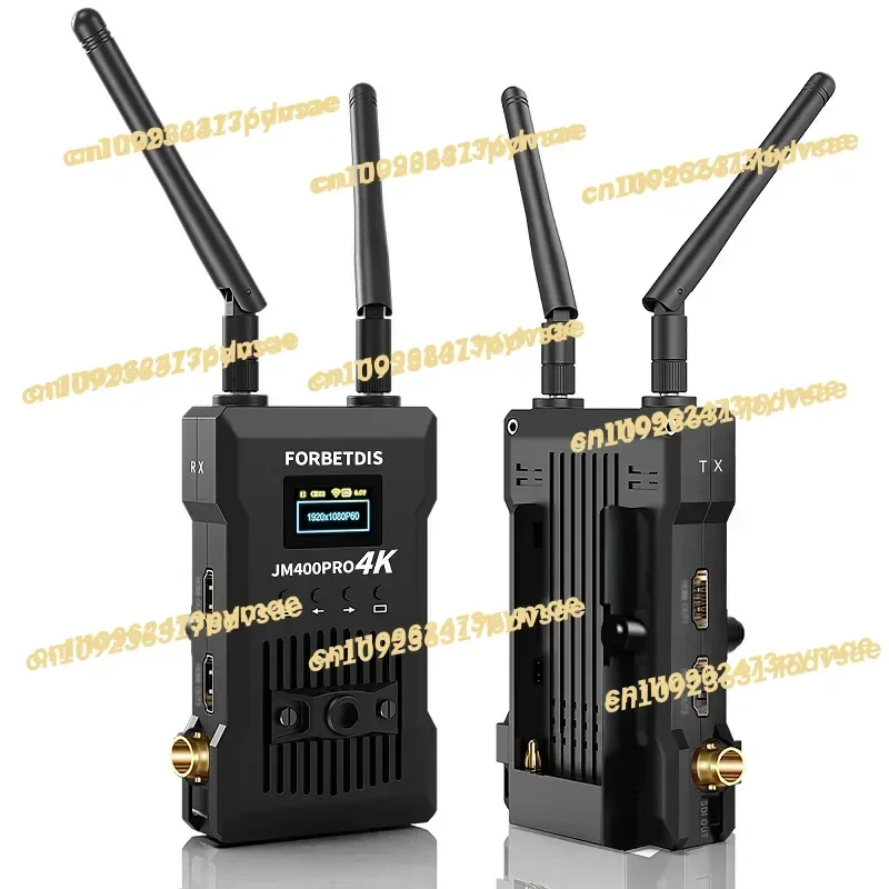 2025 Plug & Play UHD Streaming 4K Wireless HDM I SDI Transmitter & Receiver 300m Range Compatible with Windows, macOS, Android,
