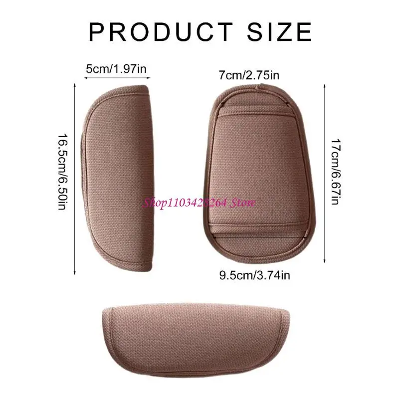  Comfortable Safety Seats Belt Strap Cushion Infant Pushchair Shoulder Belt Protector Cover Pram Shoulder Strap Pad
