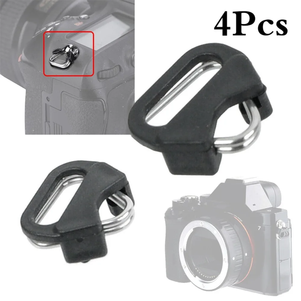 With Bracket Connecting Ring Prevent Dropping Camera Strap Buckle Shoulder Strap Connector Belt Hook Triangle Split Ring