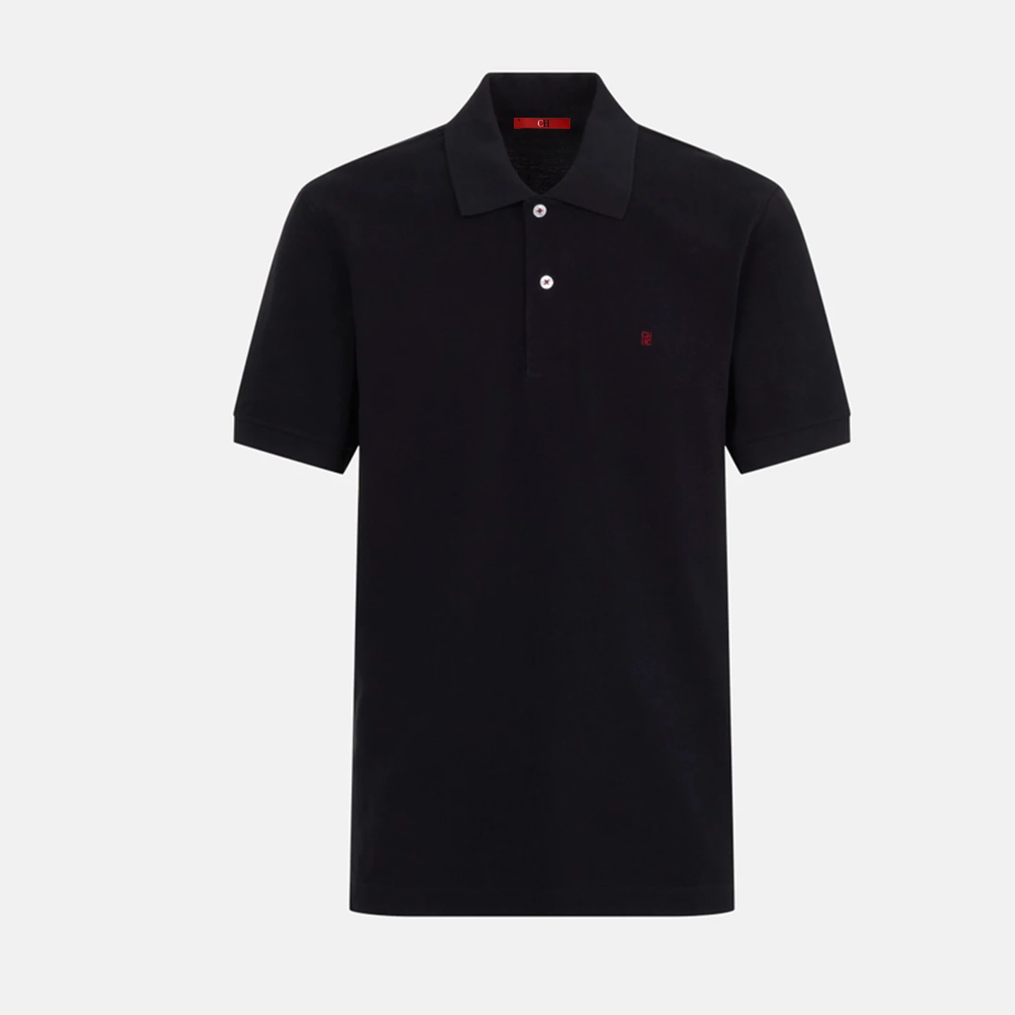 CH Men's Basic Polo Shirt Short Sleeve Pique Knit Casual Top with Small Embroidery Comfortable Daily & Office Wear - Image 4