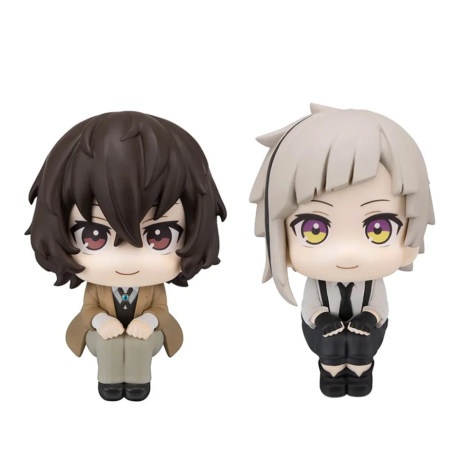 2styles Bungou Stray Dogs Anime Figur Look Up Nakajima Atsushi Actionfigur Q Version Dazai Osamu Figur PVC Sammlung Spielzeug