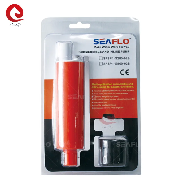 Seaflo 200GPH straight line pump 12v DC submersible pump Pump rv filling pump Filling pump booster pump flush pump