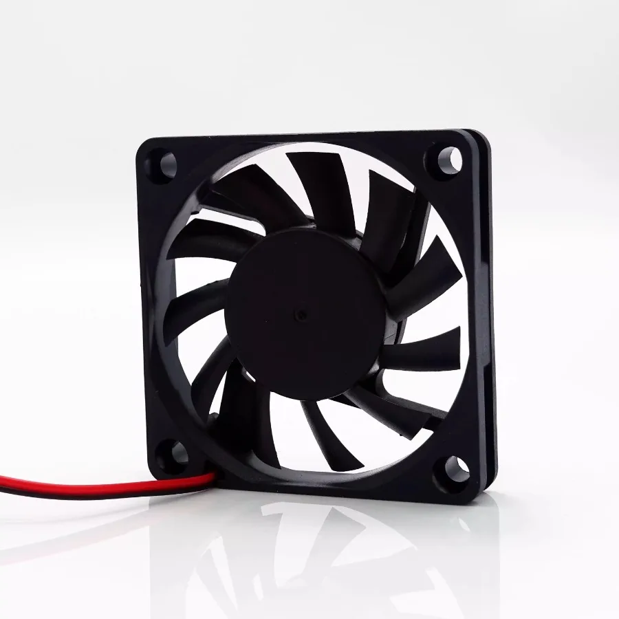 For NMB 2404KL-04W-B30 6010 DC12V 0.13A 6CM 2-Wire Silent Cooling Fan
