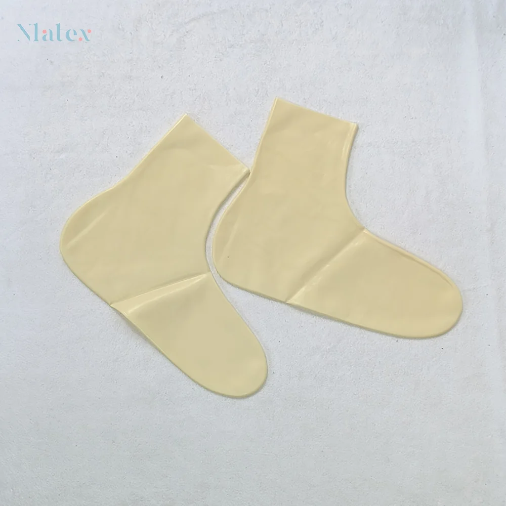 Versatile Unisex Latex Ankle Socks - Natural Comfort in a Rainbow of Colors