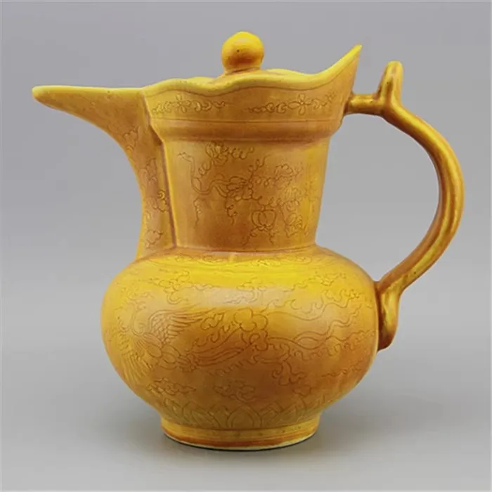 6 antique MingDynasty porcelain tea pot, red glaze bottle,hand painted crafts /collection & adornment,Free shipping