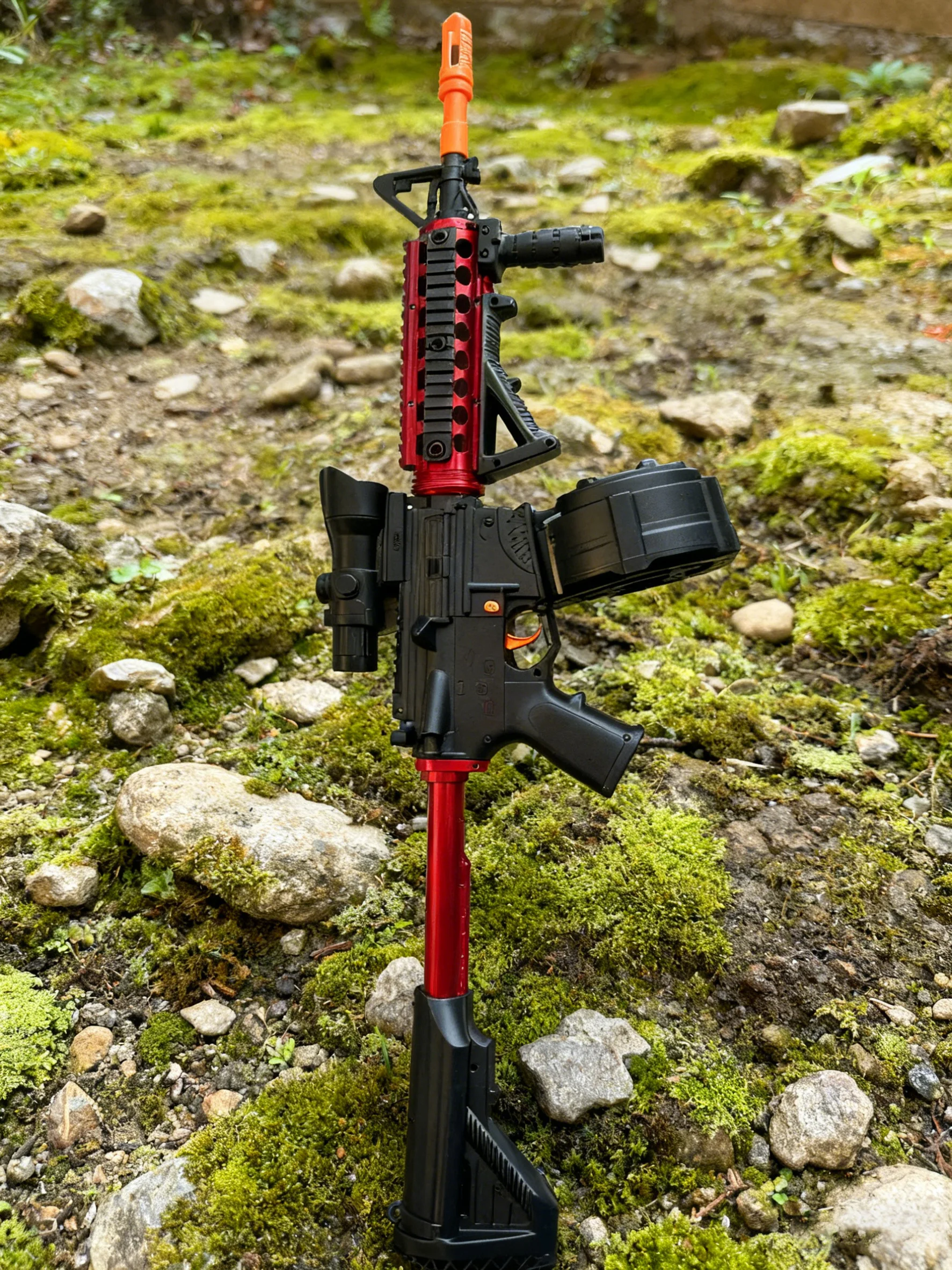 Outdoor M41A Gel Ball Blaster Toy for Birthday Gift | Parent-Child Bonding & Family Team Games, High Performance for Backyard Fu