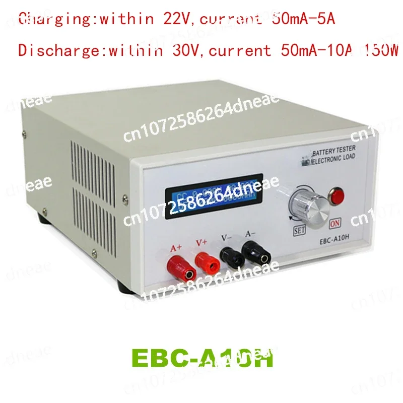 EBC-A10H Multifunction Electronic Load Tester, Power Bank and DC Power Supply Test 10A 150W, 0-30V, 12V