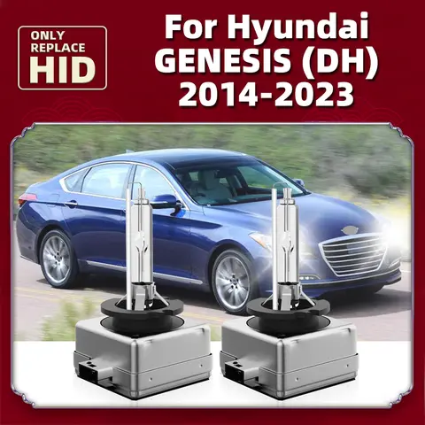 2x 헤드라이트 35W D3S D3 HID 제논 6000K 8000K 10000K 현대 제네시스 HI DH 2014-2023 투싼 그랜드 산타페 소나타 i30 i40용