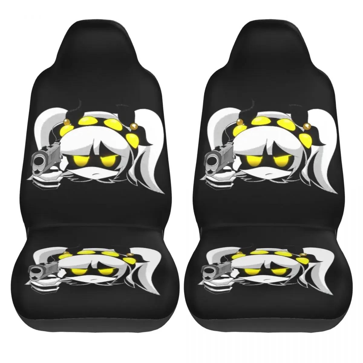 Kawaii Murder Drones Universal Car Seat Cover Off-Road Travel Car Seat Covers Polyester Car Styling