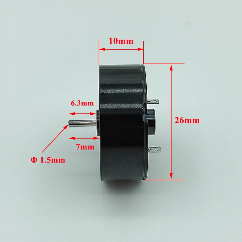 2610 26mm*10mm Mini Flat Coreless Motor Replace Tattoo Motor Rotary Tattoo Machine Gun Micro Tattoo Engine  Accessories