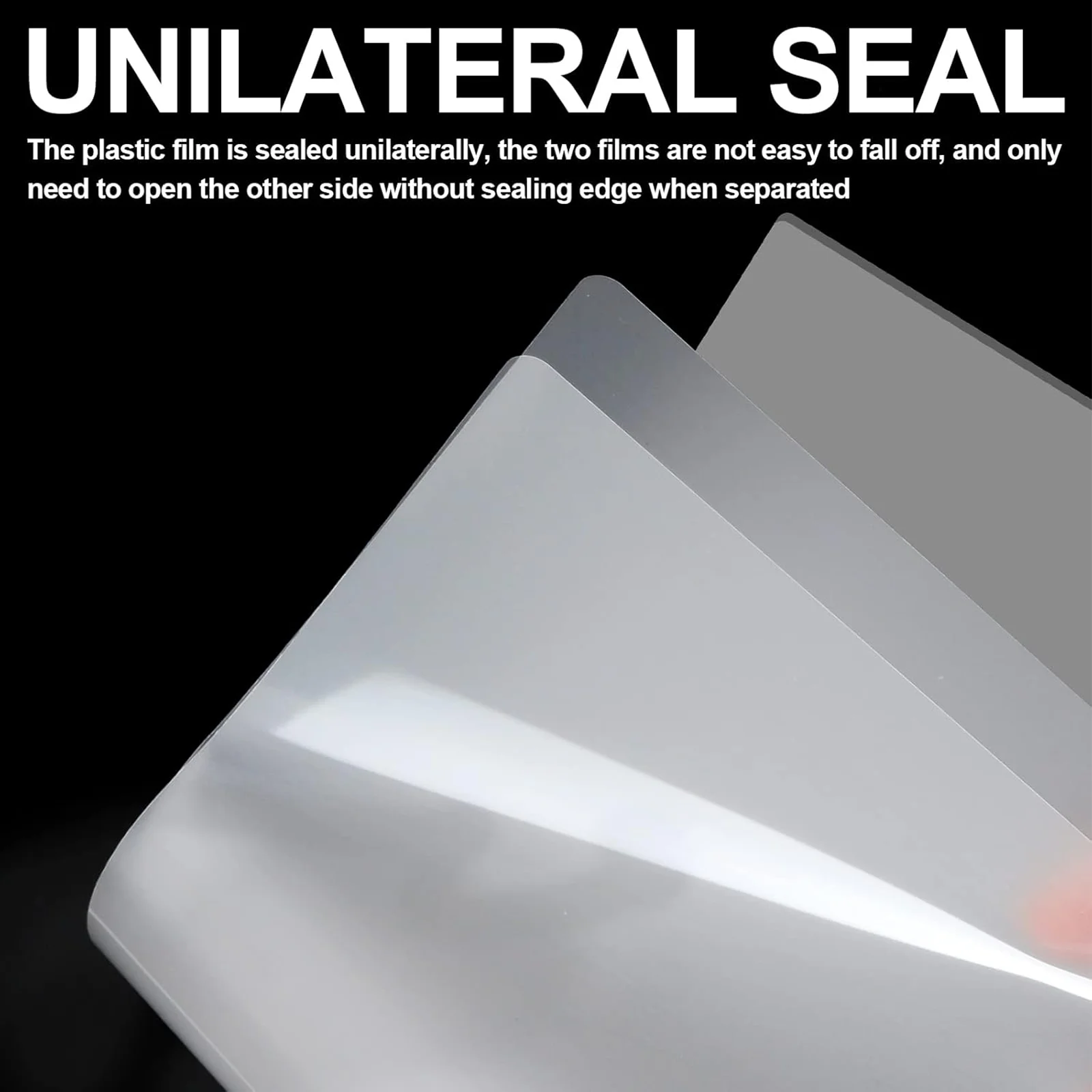 100 Pack A4/3R/4R/5R Thermal Laminating Sheets 60 Mic Clear round Corner Pouches Compatible with All Thermal Laminators