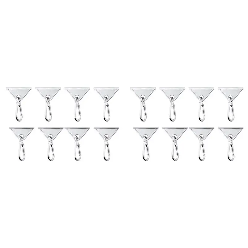 16 Pack 2020 Extrusion Sliding Hook For 20 Series T-Slot V-Slot Aluminum Extrusion Hardware Silver-B51B
