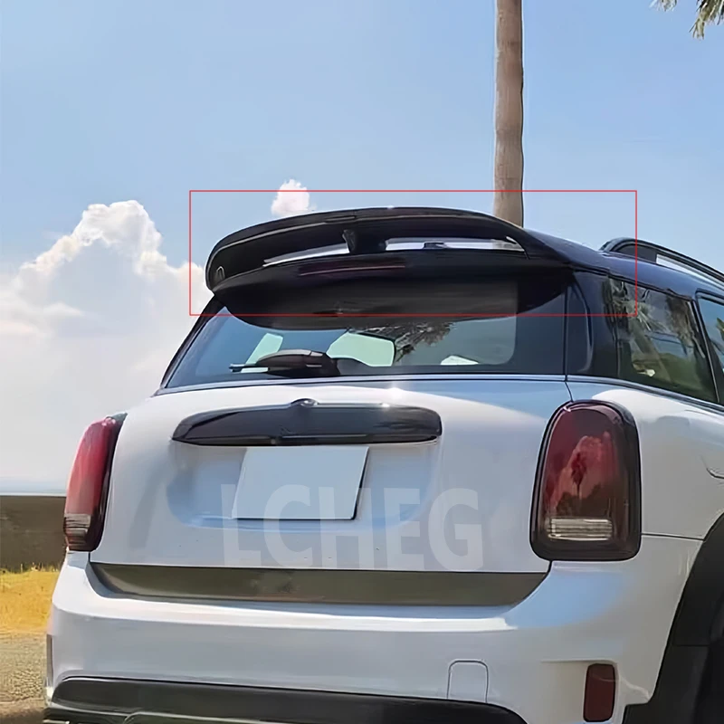 

For BMW MINI Countryman F60S 2017-2023 Carbon Fiber/Fiberglass Spoiler Car Design Rear Wing Modification External Accessories