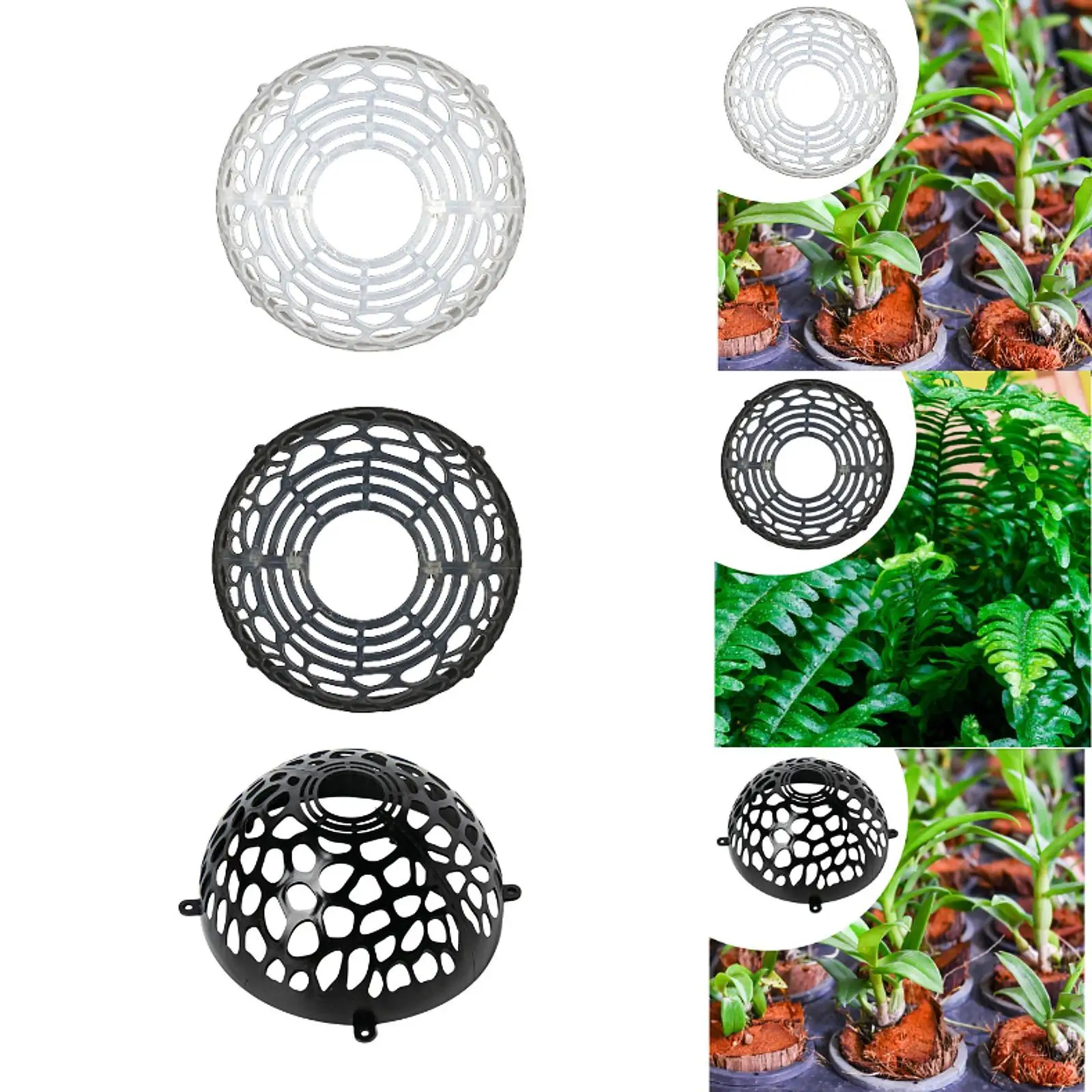 

Plants Planter Soil Cover Decorative Garden Tools Breathable Watering Equipment Floral Air Vent Cover for Phalaenopsis Staghorn