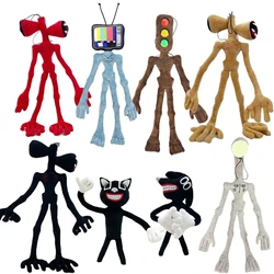 55CM Bendable Siren Head Plush Toys Office Decoration Standing Siren Head Stuffed Toy Desktop Ornaments Plushie Dolls