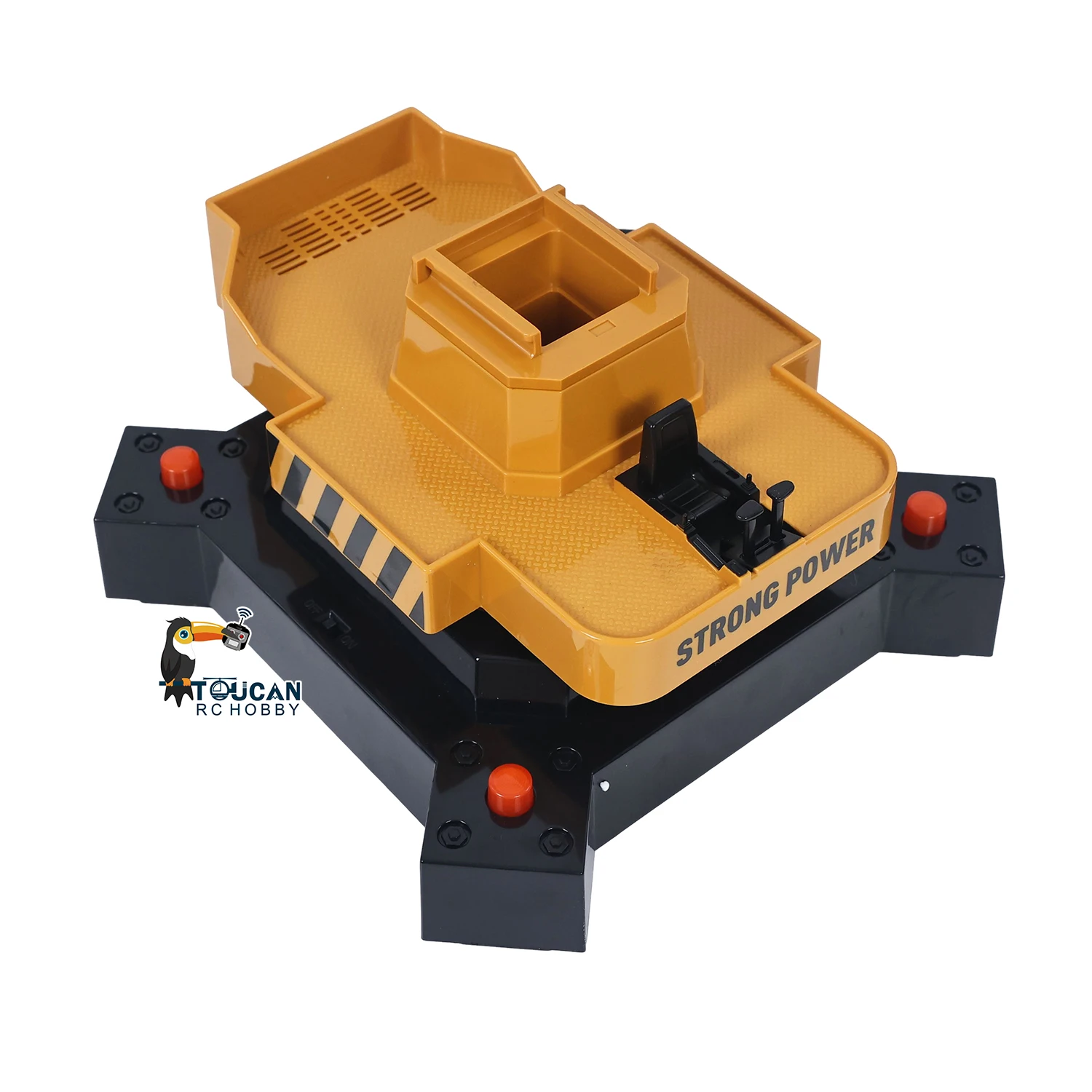 Geschenke 1/14 HUINA 1585 2,4G RTR 12CH RC Hebeturm-Kran-LKW Bausatz Ferngesteuertes Auto mit Akku Outdoor-Spielzeug für Jungen TH18063 – Detail 15