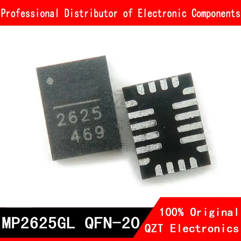 10pcs/lot MP2625GL-LF-Z QFN MP2625 MP2625GL QFN-20 new original In Stock